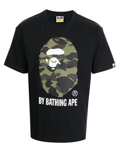 Футболка Bape с камуфляжным принтом A bathing ape®