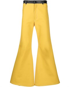 Расклешенные брюки широкого кроя Duoltd