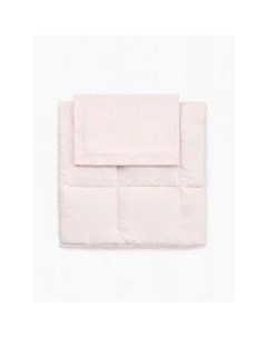 Комплект постельного белья розовый белый Happy baby
