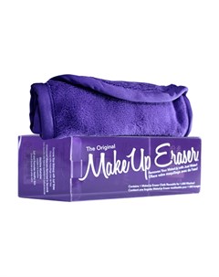 Умная материя для снятия макияжа фиолетовая Makeup eraser