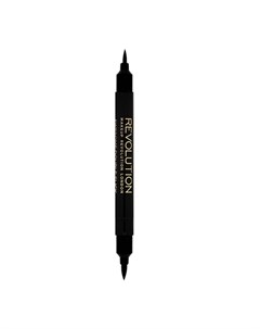 Подводка для глаз Awesome Double Flick Thick and Thin Black Makeup revolution