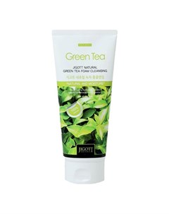 Пенка для умывания Natural Green Tea 180 мл Jigott