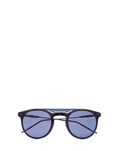 Солнцезащитные очки в стиле colorblock с матовой оправой Dior (sunglasses) men