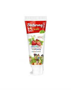 Детская зубная паста Strawberry Toothpaste Binturong