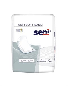 Пеленки Soft Basic 90x60см 10шт Seni