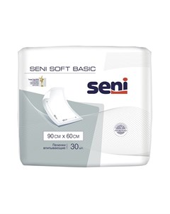 Пеленки Soft Basic 90x60см 30шт Seni