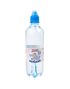 Вода питьевая Детская Спорт негазированная 0 6л Stelmas