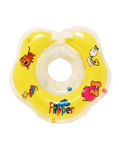 Круг на шею для купания малышей ROXY KIDS Flipper желтый Roxy kids