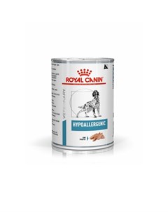 Hypoallergenic Влажный лечебный корм для собак при заболеваниях кожи и аллергиях 400 гр Royal canin