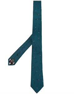 Шелковый галстук с логотипом Paul smith