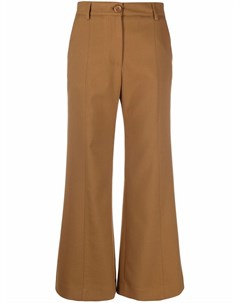 Расклешенные брюки со складками See by chloe