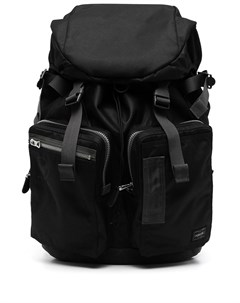 Рюкзак с карманами и нашивкой логотипом Porter-yoshida & co