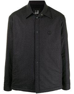 Куртка рубашка с вышитым логотипом Dunhill