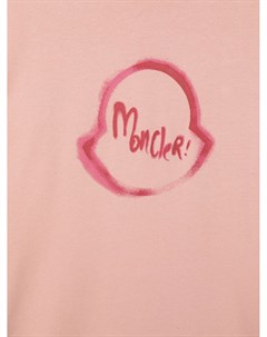 Платье худи с логотипом Moncler enfant