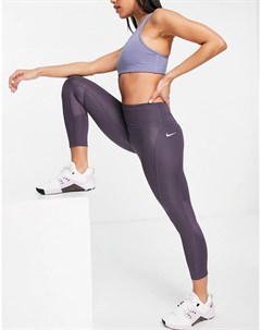 Фиолетовые леггинсы до щиколотки Dri FIT Fast Nike running