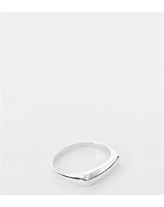 Массивное кольцо из стерлингового серебра в стиле минимализма Kingsley ryan curve