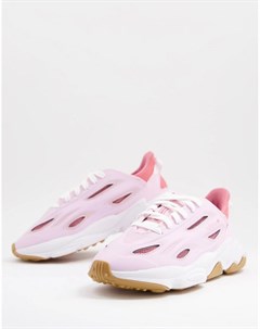 Розовые кроссовки Ozweego Celox Adidas originals