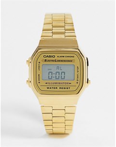 Позолоченные цифровые часы Casio