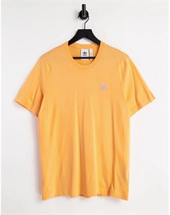 Оранжевая футболка essentials Adidas originals