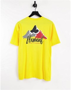Желтая футболка Yelton Element
