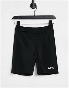 Черные короткие леггинсы с логотипом LAPP Lapp the brand