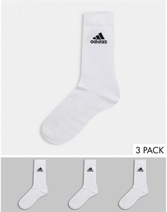 Набор из 3 пар белых носков adidas Training Adidas performance