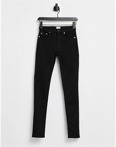 Черные зауженные джинсы Rebound French connection