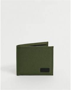Бумажник цвета хаки Consigned