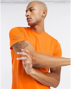 Оранжевая футболка GYM Topman