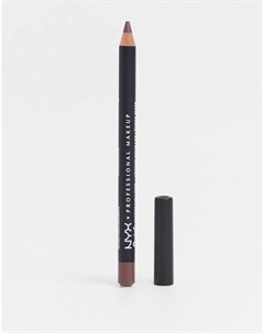 Матовый карандаш для губ Suede Brooklyn Thorn Nyx professional makeup