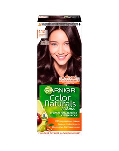 Краска для волос COLOR NATURALS тон 4 12 Холодный Шатен Garnier