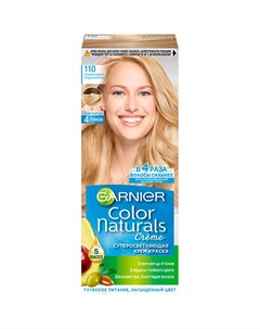Краска для волос COLOR NATURALS тон 110 Суперосветляющий натуральный блонд Garnier