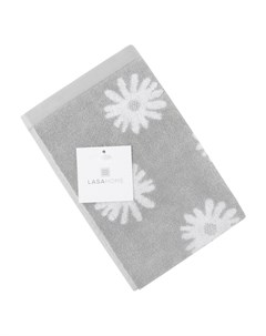 Полотенце для рук и лица 33 х 50 см Allegri Flowers серый Lasa home