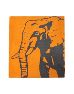 Полотенце 75 х 150 см Elefant оранжевый Lasa home