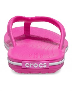 Шлепанцы детские Kids Crocband Flip GS Electric Pink Electric Pink Crocs