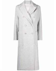 Двубортное пальто из смесовой шерсти Antonelli