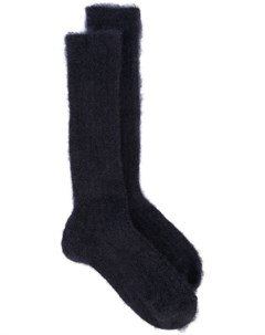 Фактурные носки с вышитым логотипом Comme des garçons tricot