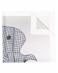 Шелковый платок с логотипом Nina ricci