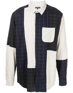 Рубашка Combo в стиле колор блок Engineered garments