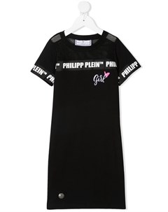 Платье футболка с логотипом Philipp plein junior
