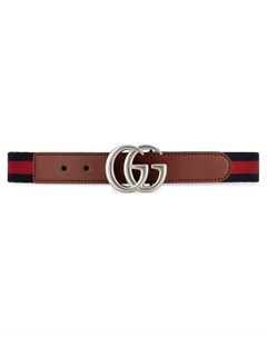 Ремень с пряжкой логотипом GG Gucci kids