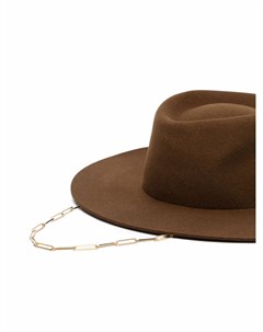 Шляпа федора с цепочкой Van palma