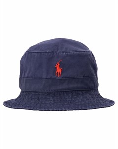 Панама с вышитым логотипом Polo ralph lauren