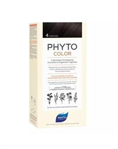 4 Фитоколор Краска для волос Шатен Краски Phyto