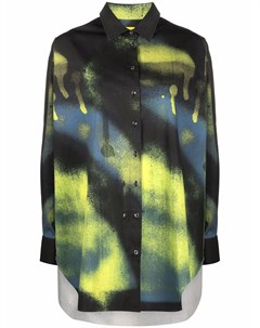 Рубашка с эффектом разбрызганной краски Marques almeida
