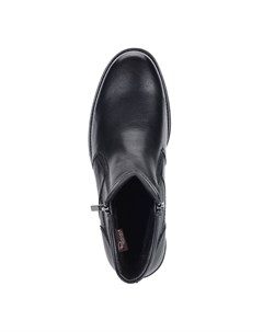 Черные ботинки из кожи без шнуровки Respect