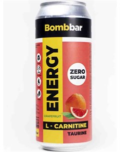 Л карнитин Напиток L Carnitine 500 мл грейпфрут Bombbar