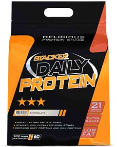 Протеины Daily Protein 2000 гр шоколад Stacker2 europe