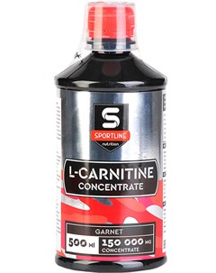 Л карнитин L Carnitine concentrate 150 000 500 мл 500 мл вишня Sportline nutrition