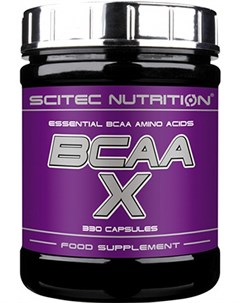 BCAA BCAA X 330 капс Scitec nutrition